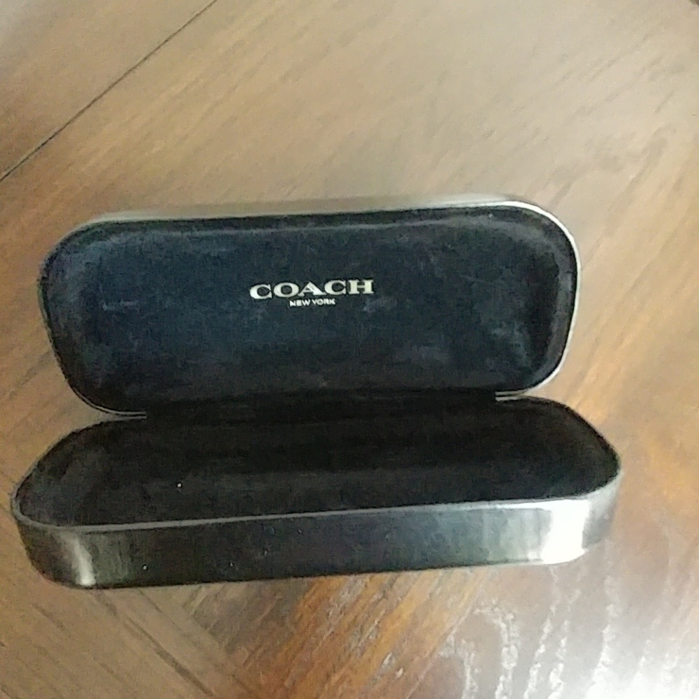 Coach eyeglass case